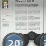 Artikel Verkehrsrundschau 2023: Wie wird 2023 für Speditionen und Frachtführer?